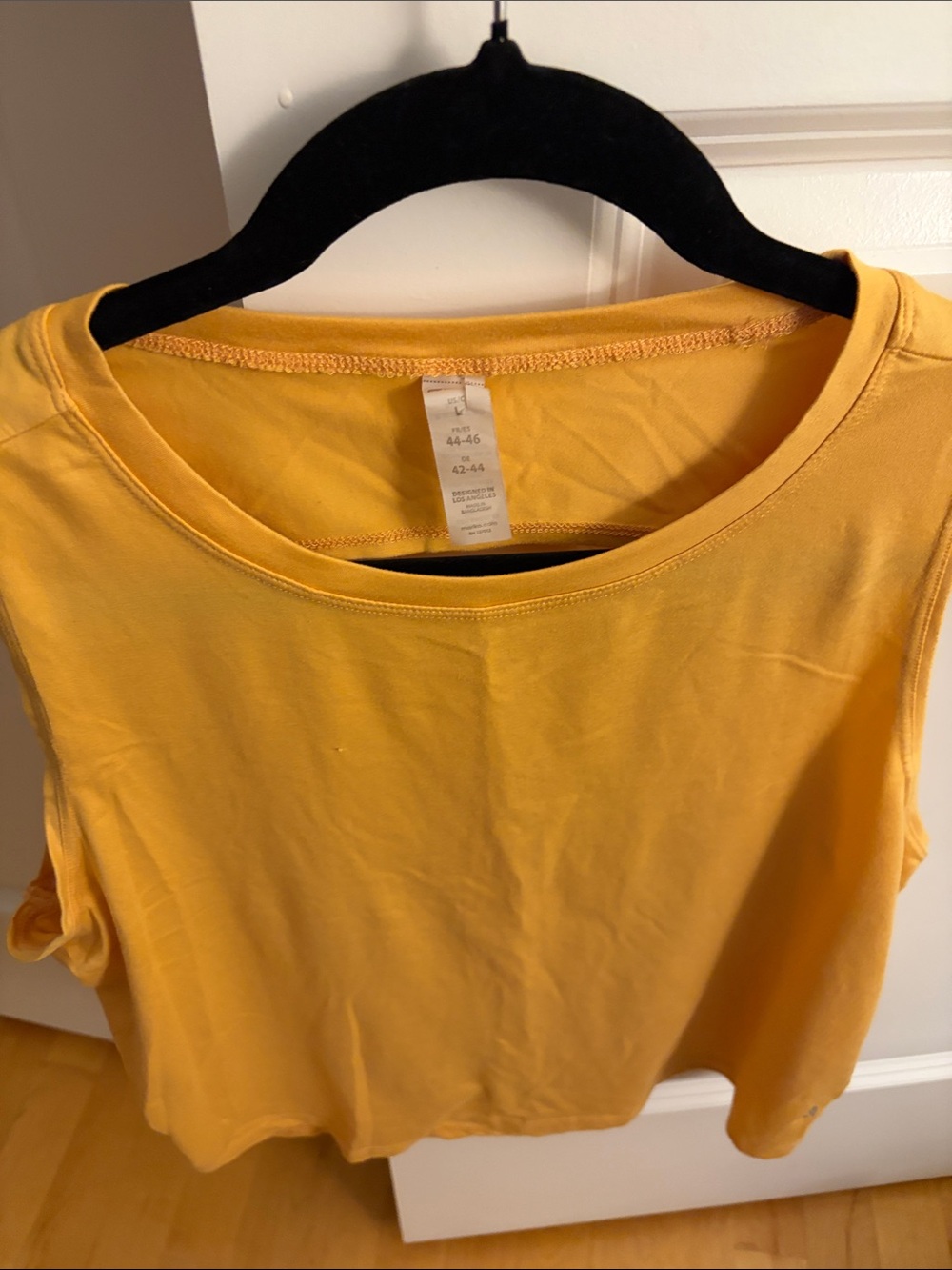 Marika active Women's Tank Top in Mustard
